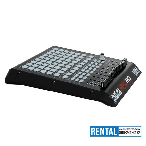 RENT Akai APC20 Abelton midi controller faders (DJ, VJ, LJ