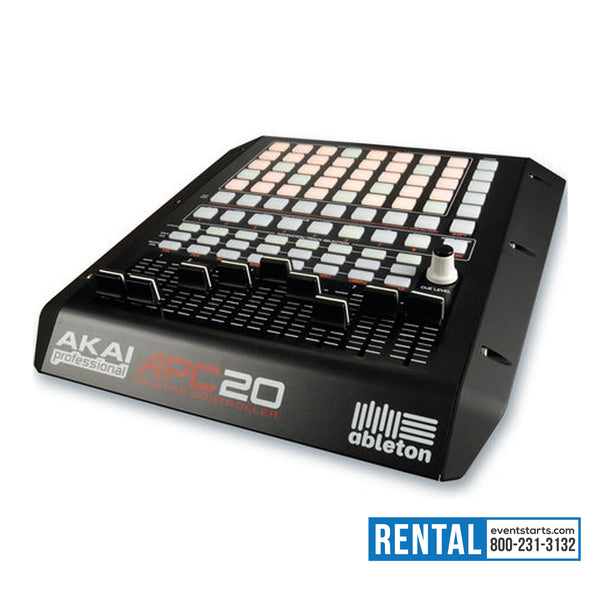 RENT Akai APC20 Abelton midi controller faders (DJ, VJ, LJ