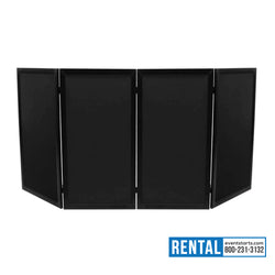 EventStarts - RENT Facde Scrim Cover Black