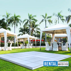 EventStarts - RENT White Dance Floor