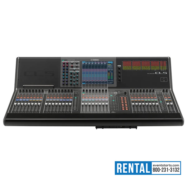 RENT Yamaha CL5 Digital Audio Mixer with Rio (EventStarts Rental