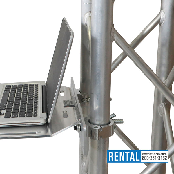 Truss Shelf Rack RENT ProX - Aluminum Truss Shelf with Dual O-Style Pro Clamps 14