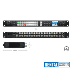 RENT EventStarts Blackmagic ATEM 2 ME