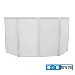 EventStarts - RENT Facde Scrim Cover White