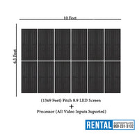 EventStarts - RENTAL P 8.9 LED VIDEO WALL