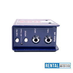 EventStarts - RENT Radial J48 Mono 