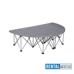 EventStarts - RENT Rounded stages 4x8 