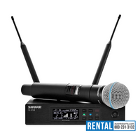 EventStarts - RENT SHURE QLXD4 